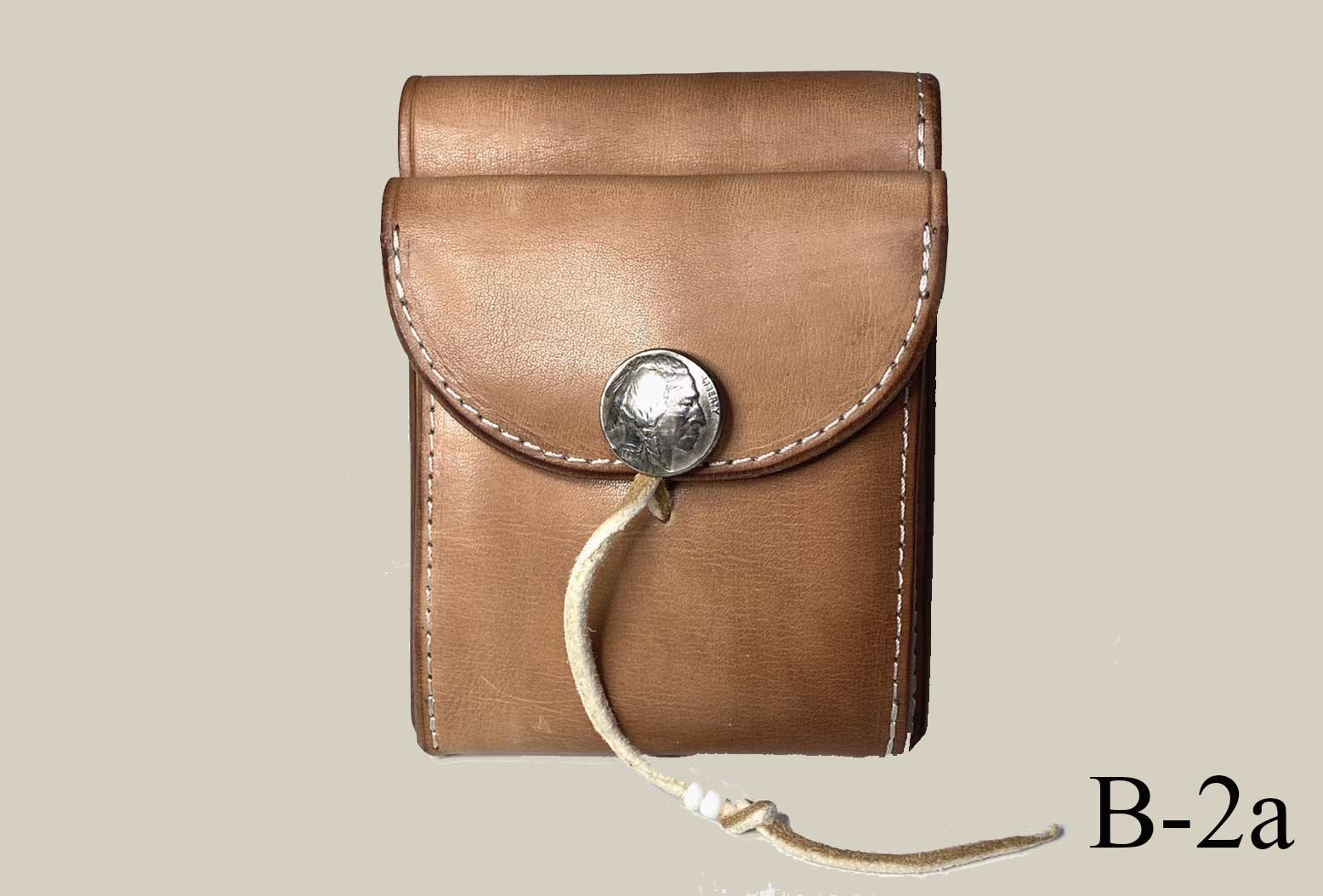 【Koudlka Leather(クーデルカ レザー)】【b-2a】ビルフォード 2つ折り財布