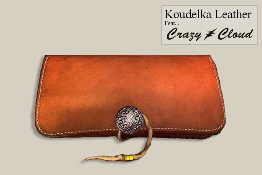 【Koudlka Leather(クーデルカレザー)】CrazyCloud コラボ トラッカーズウォレット